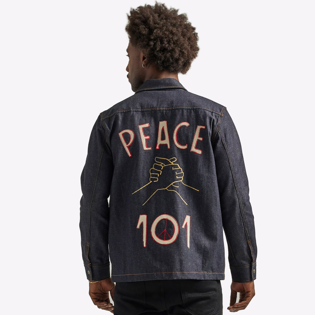 Рубашка LEE 101 PEACE DENIM OVERSHIRT IN DRY