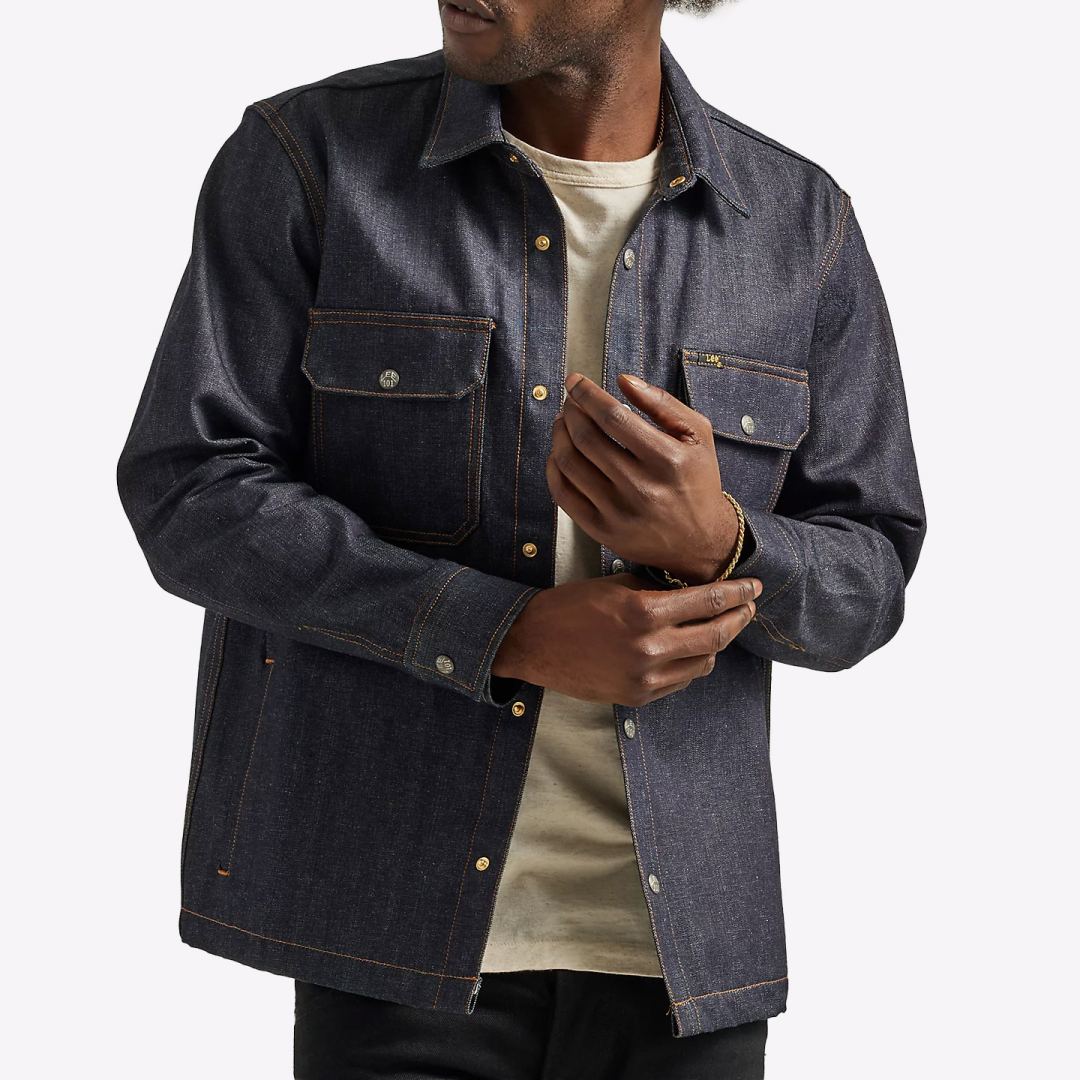 Рубашка LEE 101 PEACE DENIM OVERSHIRT IN DRY
