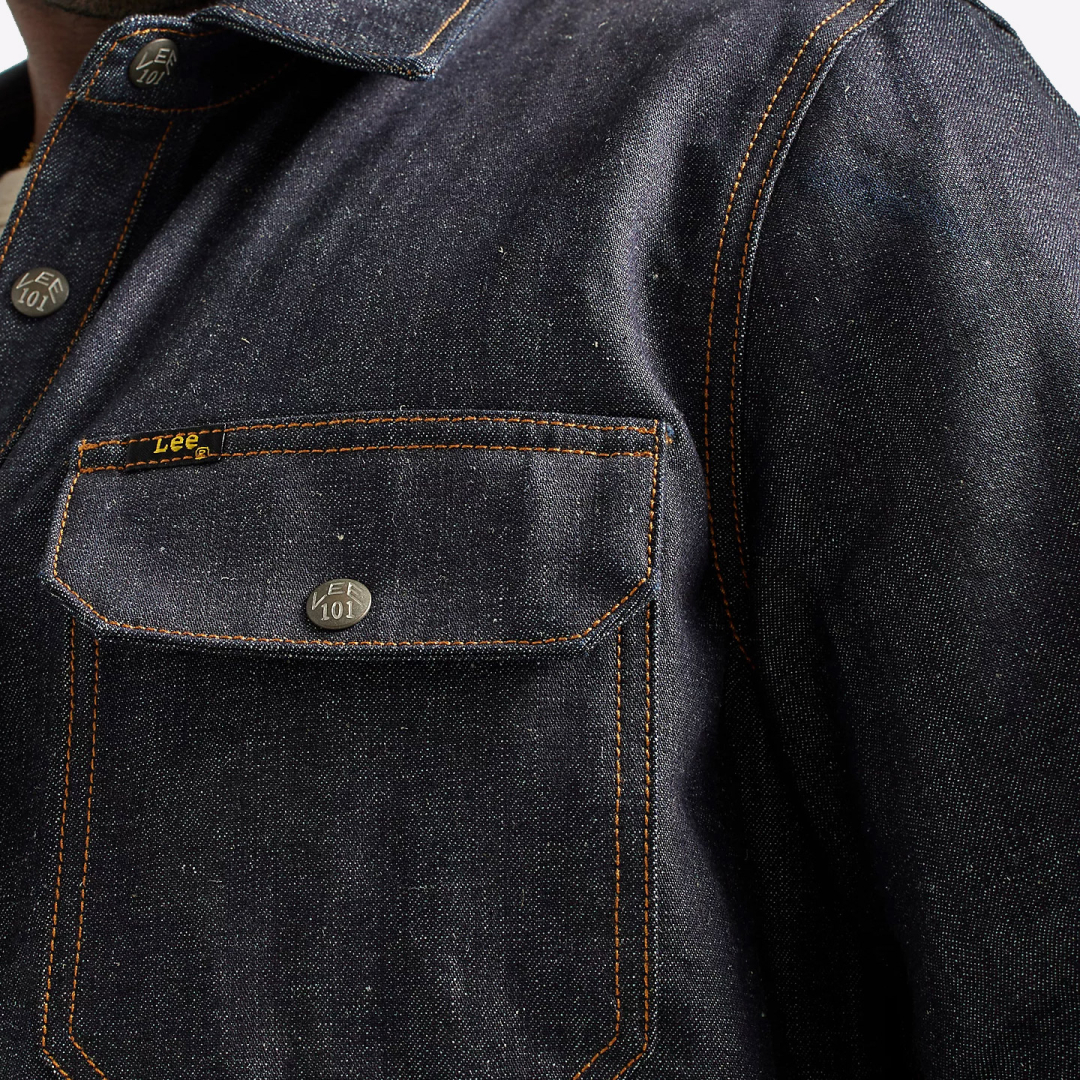 Рубашка LEE 101 PEACE DENIM OVERSHIRT IN DRY