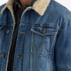 Куртка Wrangler Sherpa Lined Denim Jacket Mid Wash